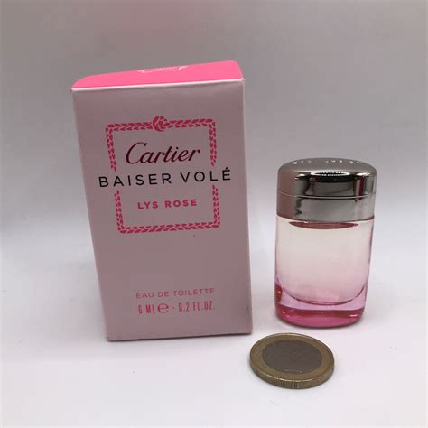 perfume cartier baiser vole lys rose